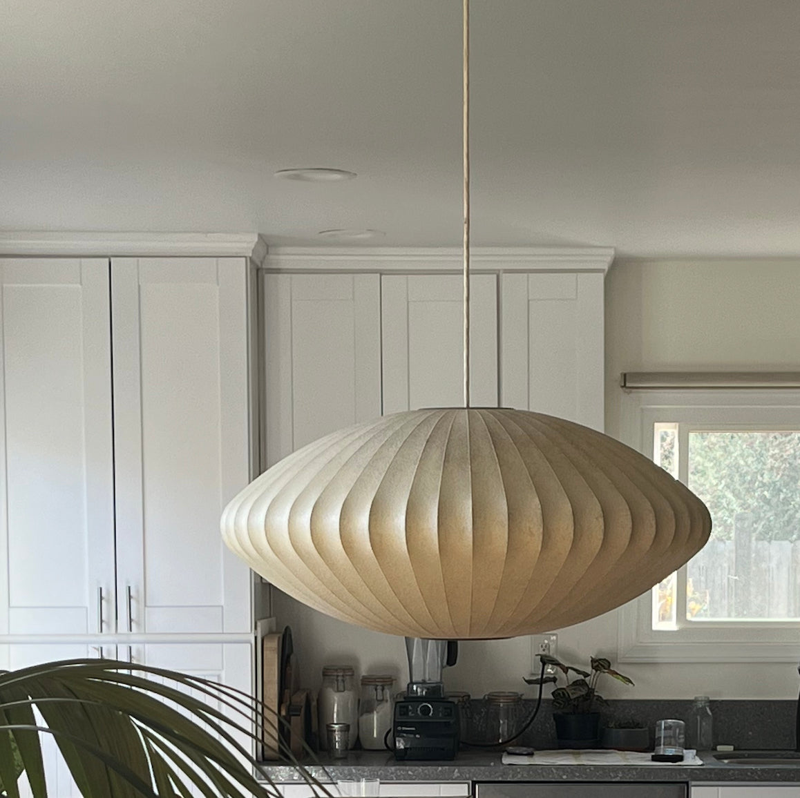 SOLD! Saucer Bubble Lamp by George Nelson & Associate for Howard Miller